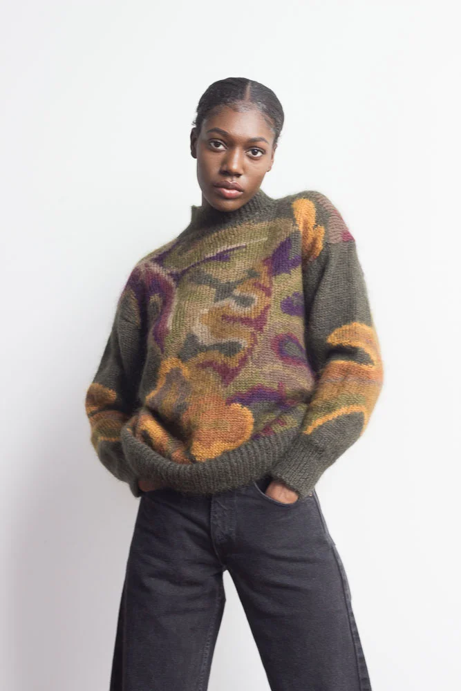 1980s Oversize Mohair Sweater — Wayward Collection